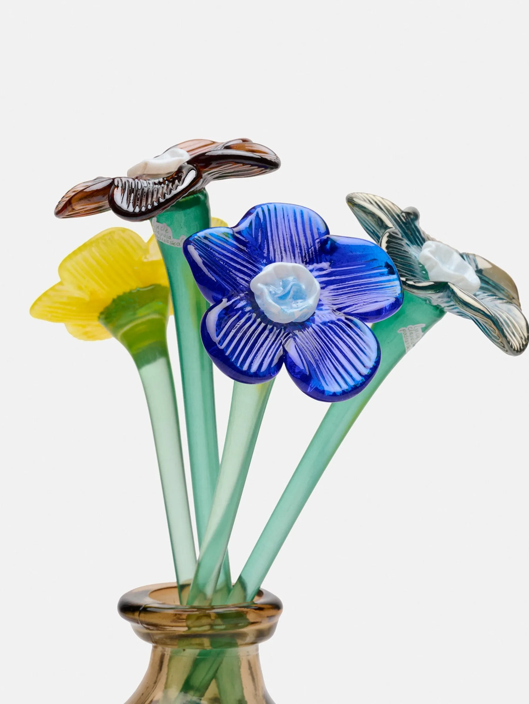 mouthblown_crystal_flower_1-3.webp Discount HOFF MOUTHBLOWN CRYSTAL FLOWER BROWN