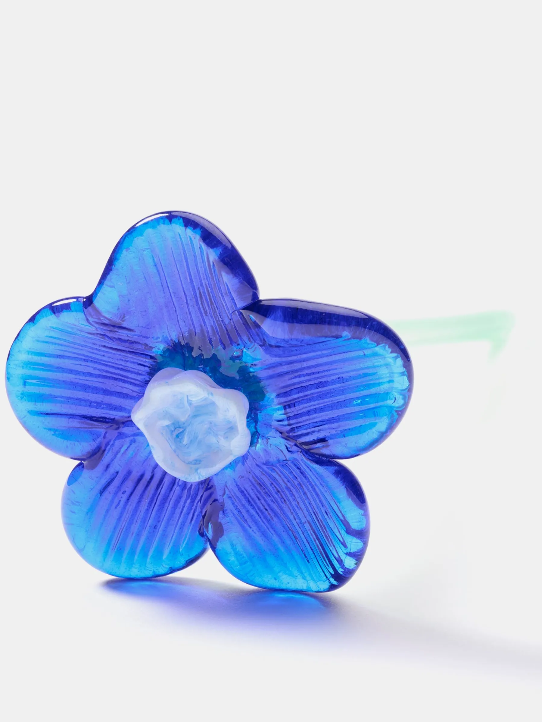 mouthblown_crystal_flower_2-2.webp Sale HOFF MOUTHBLOWN CRYSTAL FLOWER BLUE